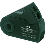 Точилка Faber-Castell 9000 подвійна (зелена)
